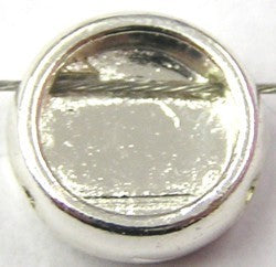 Plakkastje voor 7mm zilverkl. 2st