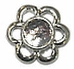 Hanger/tussenstuk 14mm voor 7mm plaksteen 2st.