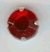 Swarovski opnaaisteen 7mm donkerrood 12st