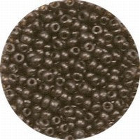 Rocailles 9/0 tr. heel donker bruin 25 gram
