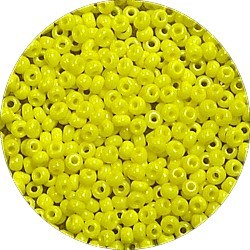Rocailles 10/0 helder geel 25 gram