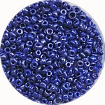 Rocailles  10/0 blauw glanzend ca 50gram