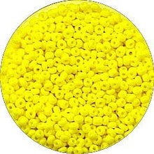 Rocailles 12/0 geel 25gram