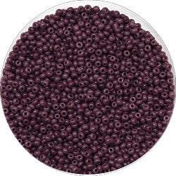 Rocailles 16/0 opaque mauve 25gr