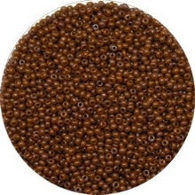 Rocailles 16/0 opaque bruin 25gr