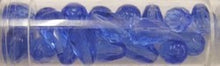 Guterman facetdruppel 10mm saffierblauw  ca. 20st