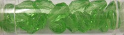 Guterman facetdruppel 10mm licht groen ca. 20st