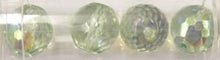 Gutermann facetkogel 12mm licht peridoot AB 4st