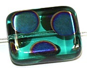 Glaskraal 20x15mm d.aqua retex vitrum 3st