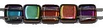 TILA kralen 6x6mm kristal vitex 25st.