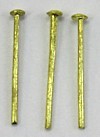 Nietstiften 13mm goudkleurig 50st.