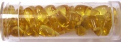 Gütermann druppels 5mm bruin 32st