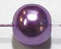 Glasparel 10mm lila streng ca 90st.