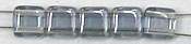 TILA kralen 6x6mm crystal blue lagoon 25st.