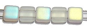 TILA kralen 6x6mm melkwit IJS-AB 25st.