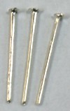 Nietstiften 13mm zilverkleurig 25 st