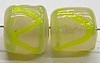 glaskraal ton 10x10 beige/groen 10 stuks