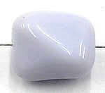 glaskraal 18x14mm licht lila 3 stuks
