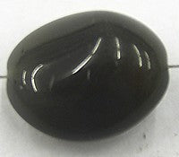 glaskraal donkergrijs 26x21mm per stuk