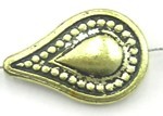 metallookkraal goudkl. 25x16mm 5stuks