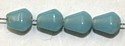 Glaskraal 6x4 konisch opaal babyblauw ca 200st.