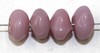 Glaskraal 4x6mm schijf opaalrose ca 200st.