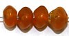 Glaskraal 4x6mm schijf opaaloranje ca 200st.