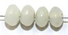 Glaskraal 4x6mm schijf opaalmelkwit ca 200st.