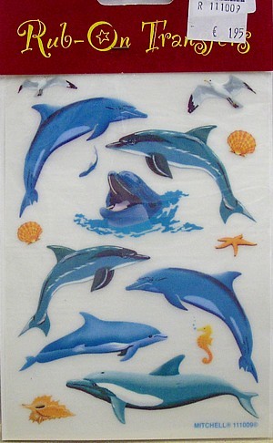 Rub-On Sea & Dolphins per vel