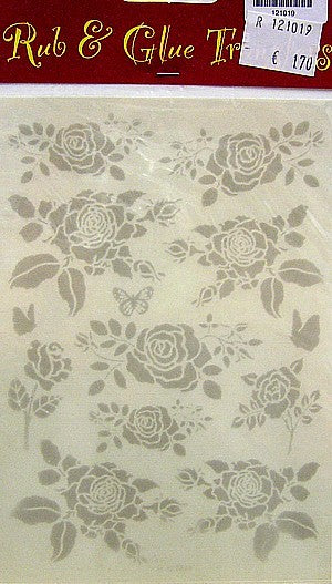 Rub & Glue transfer rozen per vel
