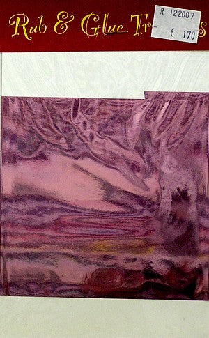 Rub & Glue Metallic roze per vel