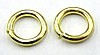 ringetjes 5mm verguld 25st