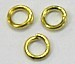 Ringetjes 6mm goudkl. 25st