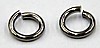 ringetjes 7mm antracietkl. 25st