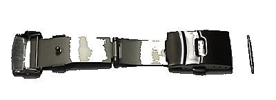 Klapsluiting 16mm staal met pennen