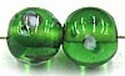 bloemkraal rond ca 8mm groen 5st
