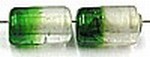 glaskraal 12mm ton groen/transp. 10st