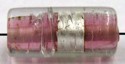 ton silverfoil band 19x9mm rose 5st.