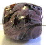 glaskraal 18x18mm lila millifiory p.st