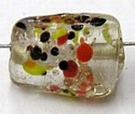 glaskraal 14x10mm tr. div.kleuren 5st