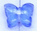 glaskr.vlinder 13x15mm blauw 20st