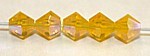 Facetkraal 4mm konisch maisgeel 2xAB 59st.