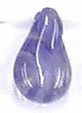 glasdruppel 23mm lavendel p.st.