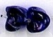 fantasiekraal 12mm blauw 5st