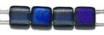 TILA kralen 6x6mm transp.blauw  azuro 25st.
