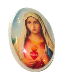 Plaksteen madonna 26x18mm p.st
