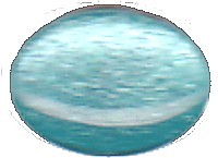 glascabochon18x13mm turkoois 5 stuks