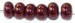 Gutermann rocailles 9/0 bordeaux parelmoer 12 gram