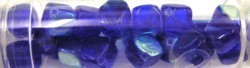 Gutermann blokje 8mm d.blauw AB ca 16st
