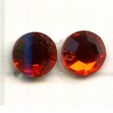Swarovski plakkristal 3mm oranjerood p.st